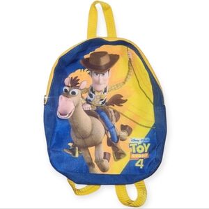 Toy Story 4 Kids Backpack - Blue and Yellow